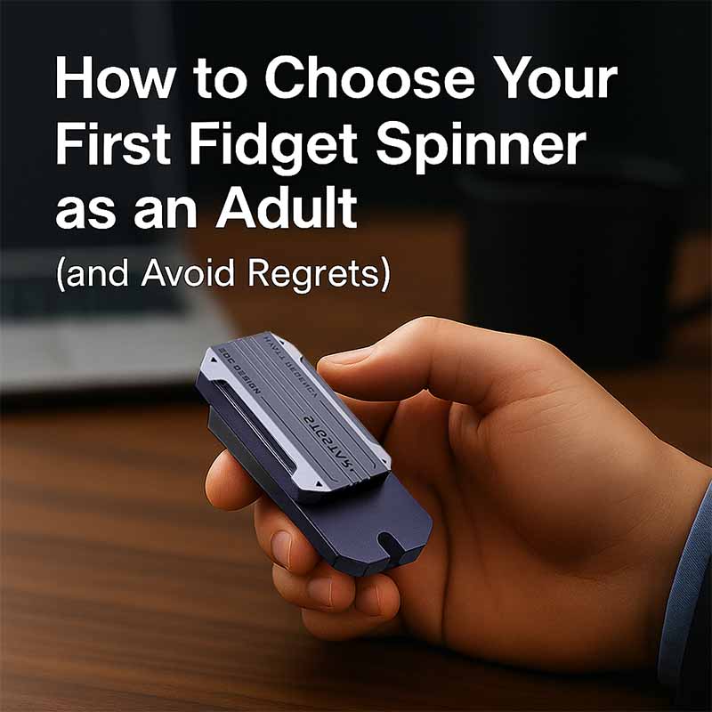 How to Choose Your First Fidget Spinner as an Adult (and Avoid Regrets)