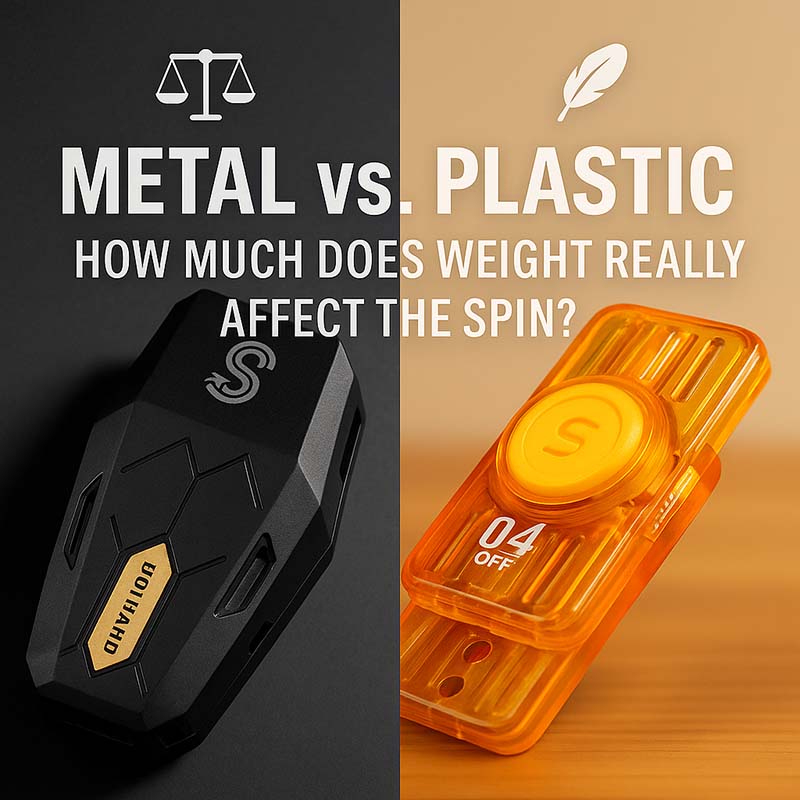Metal vs. Plastic: How Much Does Weight Really Affect the Spin?