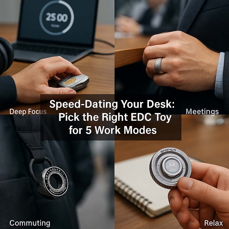 Speed-Dating Your Desk: Pick the Right edctoy for 5 Work Modes