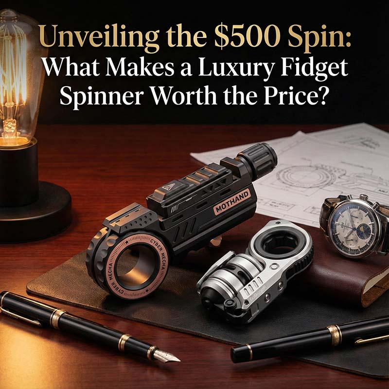 Unveiling the $500 Spin: What Makes a Luxury Fidget Spinner Worth the Price?