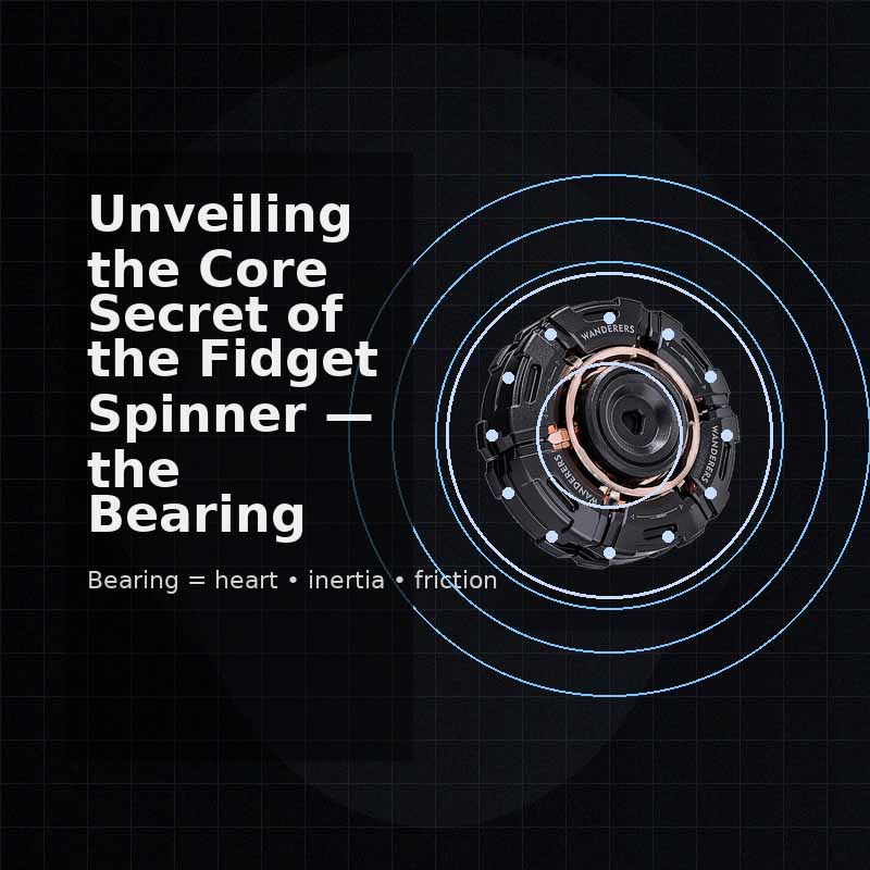 Unveiling the core secret of the fidget spinner — the bearing