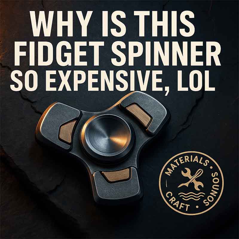 Why is this fidget spinner so expensive, lol